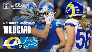 LA RAMS x Detroit LIONS - Melhores Momentos | Wildcard | NFL Brasil