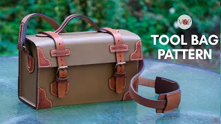 Leather Tool Bag DIY (link to PDF Pattern)