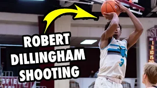 Robert Dillingham Basketball Shooting Form