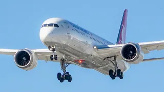 Rare Runway 10 Takeoffs  Landings 747 777 787 A350  SFO