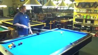 How To Shoot the Ball Down the Rail - Pool Techniques