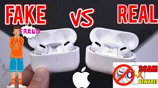 REAL VS  FAKE Apple AirPods Pro 2 - Perfect Clone - Buyers Beware!