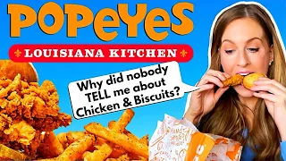 Irish Girl Tries Popeyes Spain Chicken Menu For The First Time