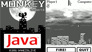 Monkey JAVA ИГРА (GameisLive 2001 год)