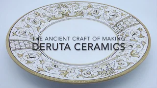 The making of Deruta ceramics