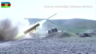 Artillery pounds disputed Nagorno-Karabakh region