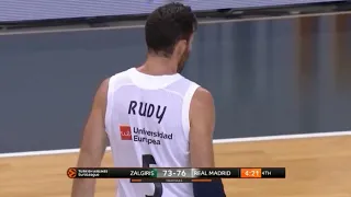 Rudy Fernandez 15 pts (Zalgiris-Real Madrid: 79-90)