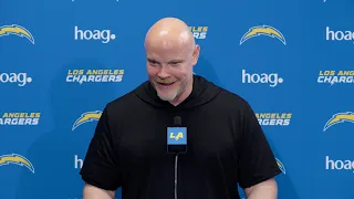 Ben Herbert On Harbaugh & Strengthening Bolts | LA Chargers