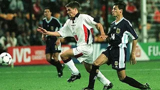 Michael Owen  vs Argentina [WC] [1998] English Commentary