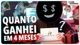 Quanto Ganha um Canal Dark com 10 MIL Inscritos!