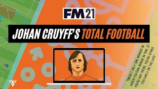 Johan Cruyff TOTAL FOOTBALL 3-4-3 FM 21 Tactic | Messi Top Scorer and Top Assist! | FM21 Tactics