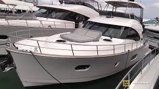 2022 Belize 54 Daybridge Luxury Yacht - Walkaround Tour - 2022 Miami Boat Show