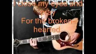 Justin Bieber Pray With Lyrics On Screen