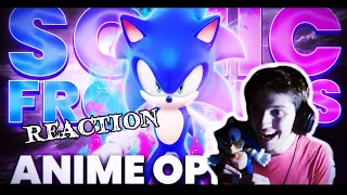 SONIC ANIME VERSION??! / SONIC FRONTIERS ANIME OPENING ( Thai McGrath Cover ) REACTION