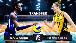 Paola Egonu and Isabelle Haak Switched Their Teams | Best Volleyball Actions WCWC 2019 - WCWC 2021