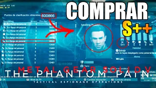 COMO COMPRAR SOLDADOS S++ | METAL GEAR THE PHANTOM PAIN V | GAMEPLAY | PS4 ESPAÑOL