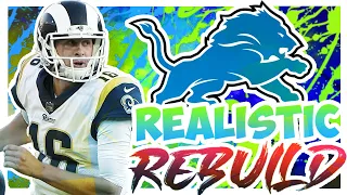 Jared Goff To The Lions! - Rebuilding The Detroit Lions - Madden 21 Realistic Rebuild