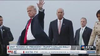 East Texans heading to Dallas for Trump rally