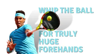 How to Whip your forehand for more speed