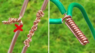 Awesome Idea! How to Twist Electric Wire Together | Properly Joint Electrical Wire | Tips & Tricks