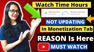 Public Watch Time Is not updating in Monetization Tab | 4000 Watch Hours Issue EXPLAINED 2021 Update