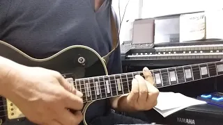 그리운금강산(가곡/Bb)정순철 기타연주