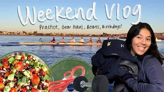 Weekend Vlog: Rowing Practice, Gear Haul & a Birthday Celebration!