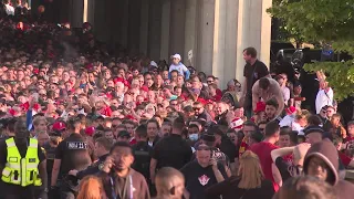 Liverpool fans descend upon stadium for Champions League final | AFP