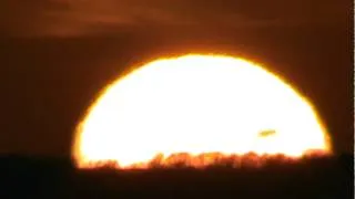 Solar Flare Seen From Earth?