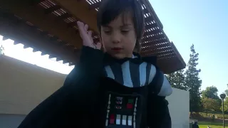 Darth Vader as Michael Jackson dancing to Beat It