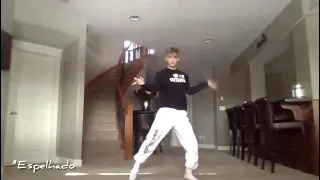 Coreografia de lean on me dançada por Josh - Now United (Vídeo espelhado)