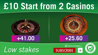 ROULETTE Profit and Stop | from only £10 start across 2 casinos | RPS Tool