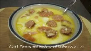 How to make our Polish family Easter soup in 1 minute !