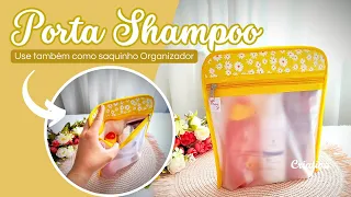 PORTA SHAMPOO que pode ser usado também como SAQUINHO ORGANIZADOR | DIY | Creative Sewing