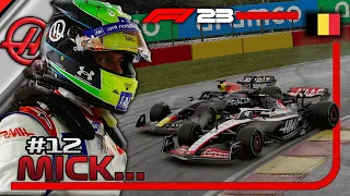 RED FLAG wegen STARK REGEN!  - MICK SCHUMACHER Karriere #12 🇧🇪