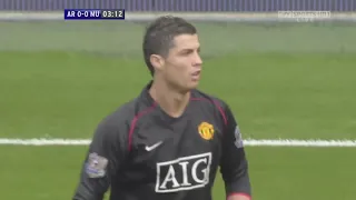 Cristiano Ronaldo vs Arsenal Away 07-08