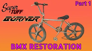 BMX Restoration - MK1 Raleigh Super Tuff Burner - Part 1