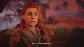 [PS5] Horizon Zero Dawn - My Eyes Are Up Here (Aloy Funny moment)