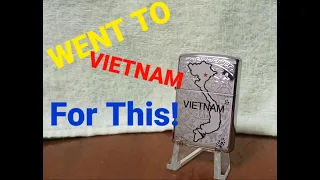 Vietnam Zippo lighter 🇻🇳 *BUT NOT a fake! Bật lửa Zippo từ đất nước việt nam