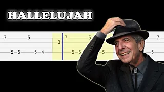 Leonard Cohen - Hallelujah (Easy Ukulele Tabs Tutorial)