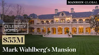 Inside Mark Wahlberg's $55 Million Beverly Hills Megamansion | Celebrity Homes