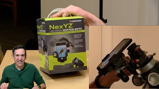 Celestron NexYZ Review - attach a smartphone camera to a telescope!