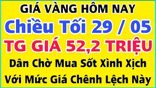 Giá vàng Hôm Nay - Ngày 29/5/2022- giá vàng 9999-gia vang 9999 hom nay - bảng giá vàng 9999 24k 18k