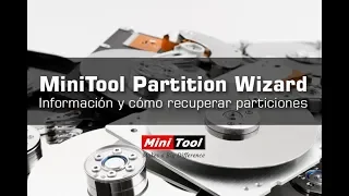 MiniTool Partition Wizard - Recuperar particiones eliminadas - Particiones RAW - Datos eliminados -