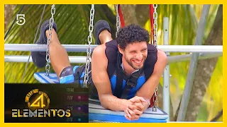 🔥💧 Jahn demuestra de que esta hecho a Ricki 🌬️🏔️ | Reto 4 Elementos | Canal 5