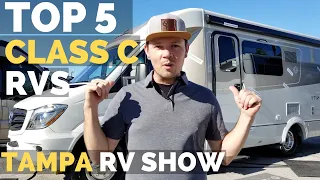 BEST Small Class C RV with Murphy Bed for Full Time RVing | Tampa RV Show