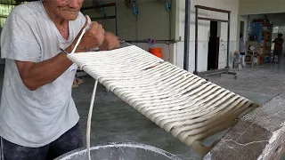 taiwanese traditional twist noodle master!