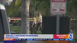 2 killed, 4 injured in Willowbrook shooting