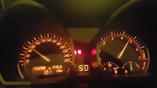 BMW Z4 2.5i 50-100 km/h acceleration M54B25