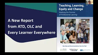 ATD Webinar: Realizing the Promise of Professional Learning